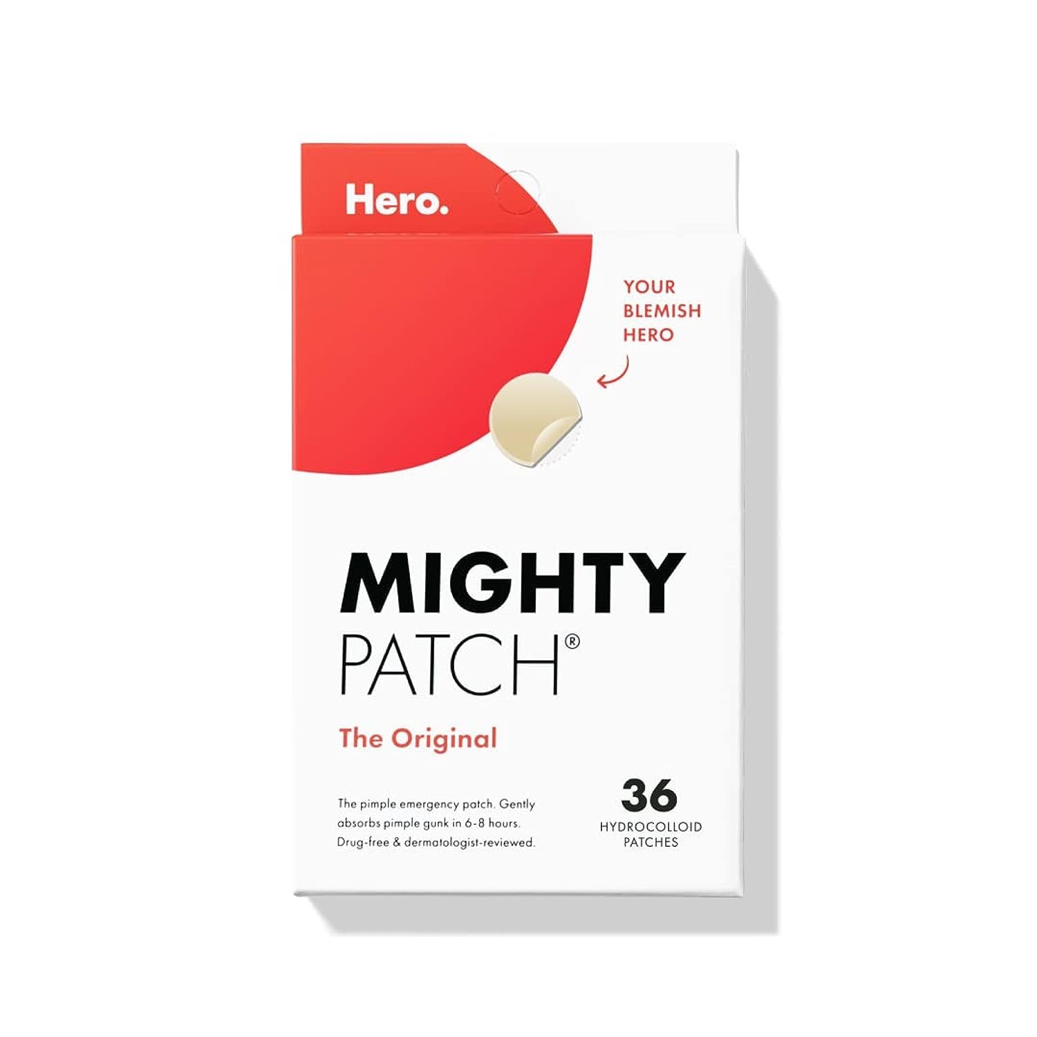 Mighty Patch Acne Patches – Fast-Acting Hydrocolloid Spot Treatment