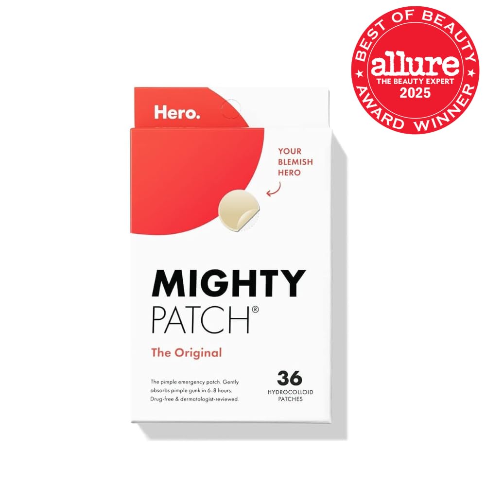 Mighty Patch Acne Patches – Fast-Acting Hydrocolloid Spot Treatment