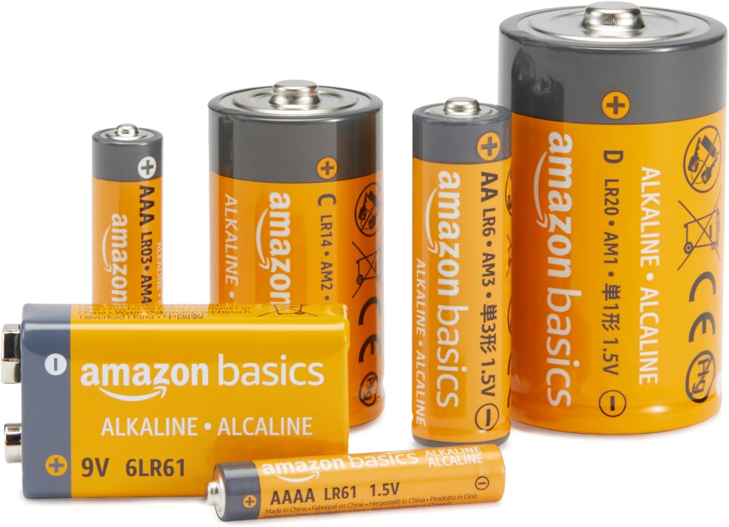 AA Batteries – Long-Lasting Alkaline Power, Bulk Packs