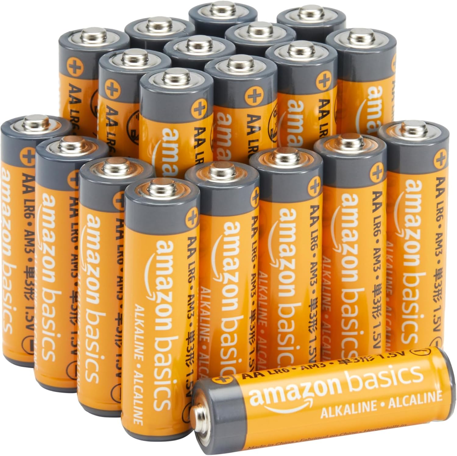 AA Batteries – Long-Lasting Alkaline Power, Bulk Packs